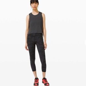 Lululemon Time to Sweat Crop 23” - great condition